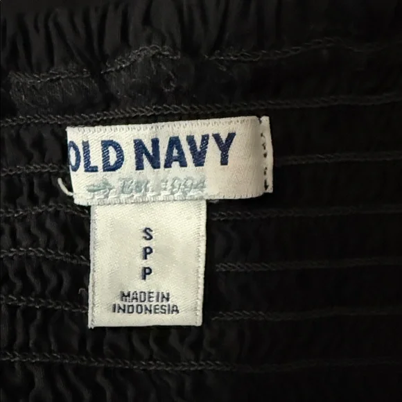 Old Navy Black Skater Dress - Picture 6 of 7